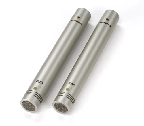 Samson-C02-Pencil-Condenser-Microphones-4.webp Samson C02 Pencil Condenser Microphones (Pair)