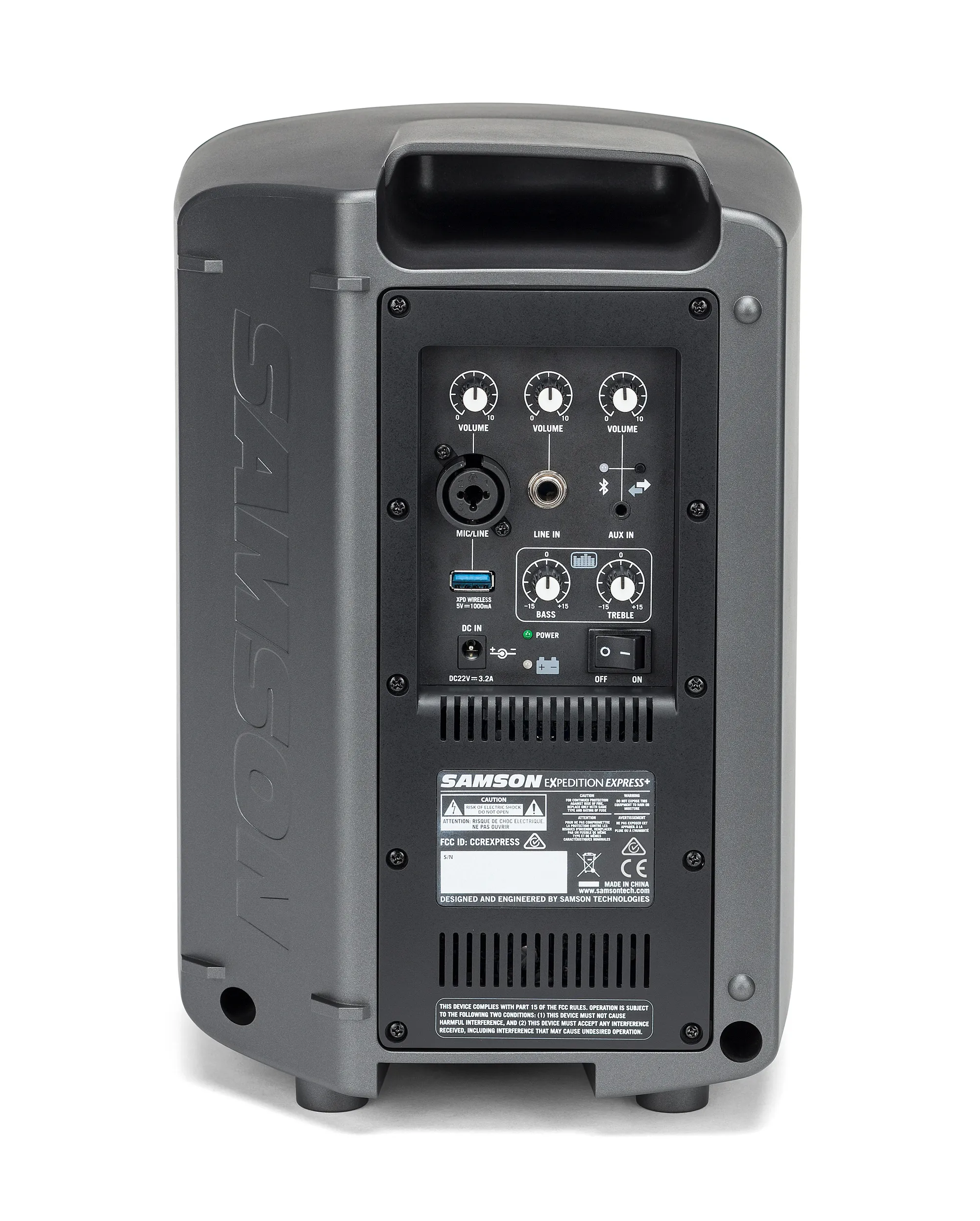 Samson Expedition Express+ Rechargeable Speaker System with Bluetooth
