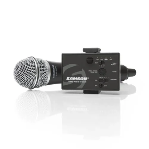 Samson Go Mic Mobile Handheld Wireless System With Q8 Microphone