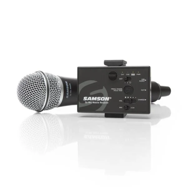 Samson Go Mic Mobile Handheld Wireless System With Q8 Microphone