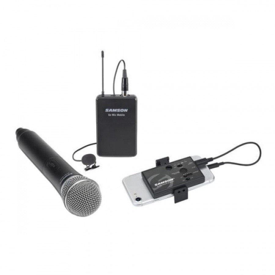 Samson Go Mic Mobile Professional Lavalier Wireless System for Mobile Video