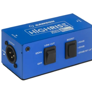 Samson-HighRise-Mono-Active-Mic-Booster-4.webp Samson HighRise Mono Active Mic Booster