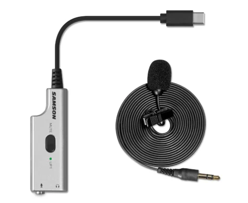 Samson LMU1 Lavalier Microphone with USB adapter