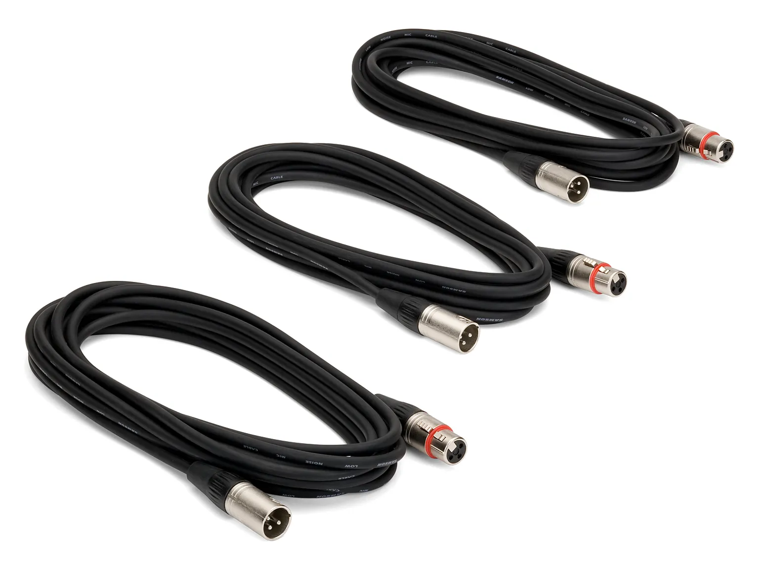 Samson MC18 Microphone Cable 3-Pack