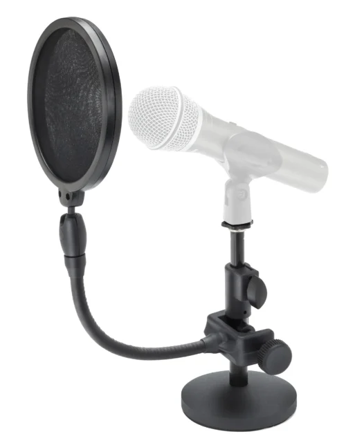 Samson MD2/PS05 Adjustable Mic StandPop Filter Bundle