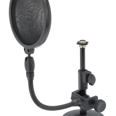 Samson MD2PS05 Adjustable Mic StandPop Filter Bundle (4)
