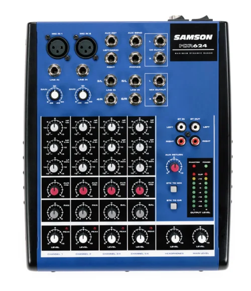 Samson MDR-624 - 6-Channel Mixer