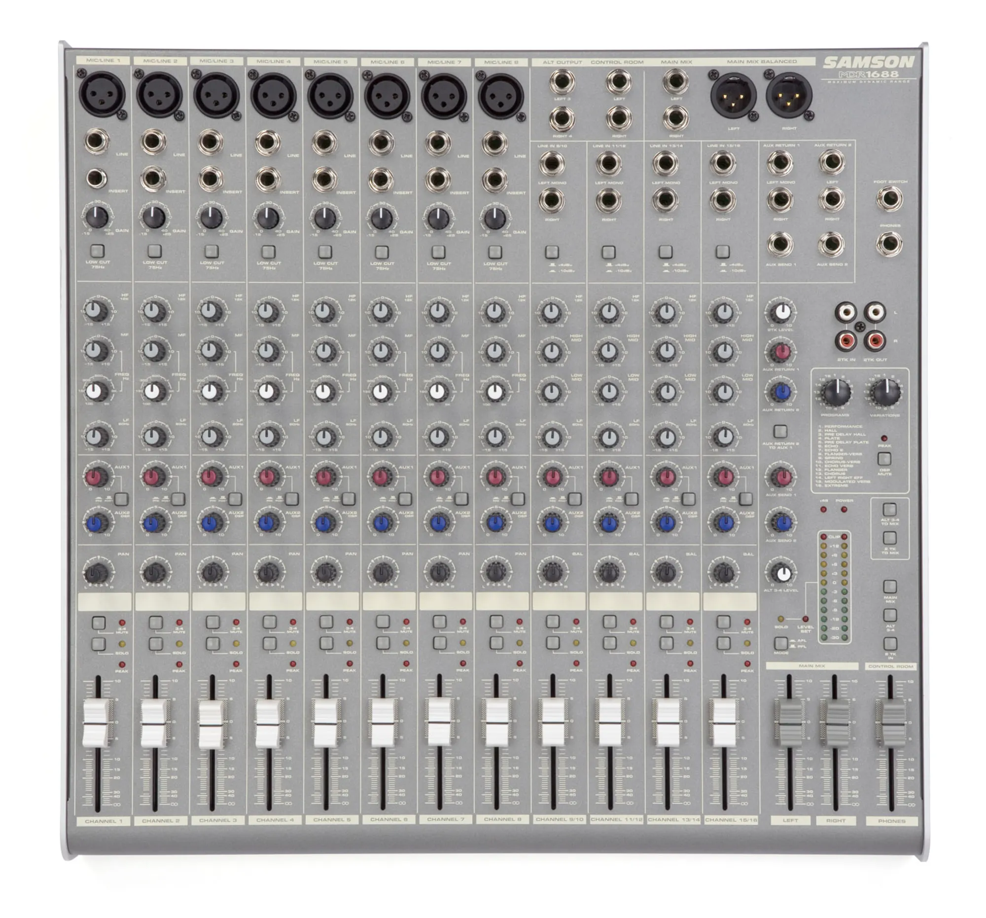 Samson MDR1688 16 Channel Mixer with DSP