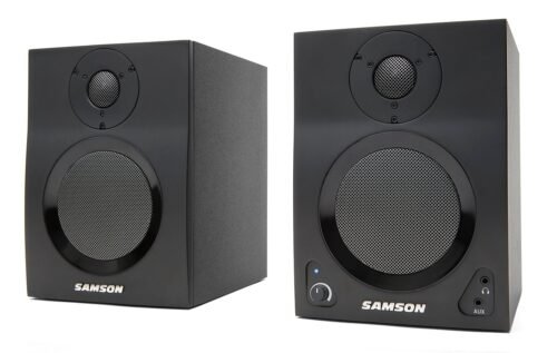 Samson MediaOne BT4 4" Powered Monitors with Bluetooth
