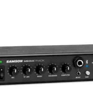 Samson MediaTrack 4-Channel Rackmount Mixer and USB Interface