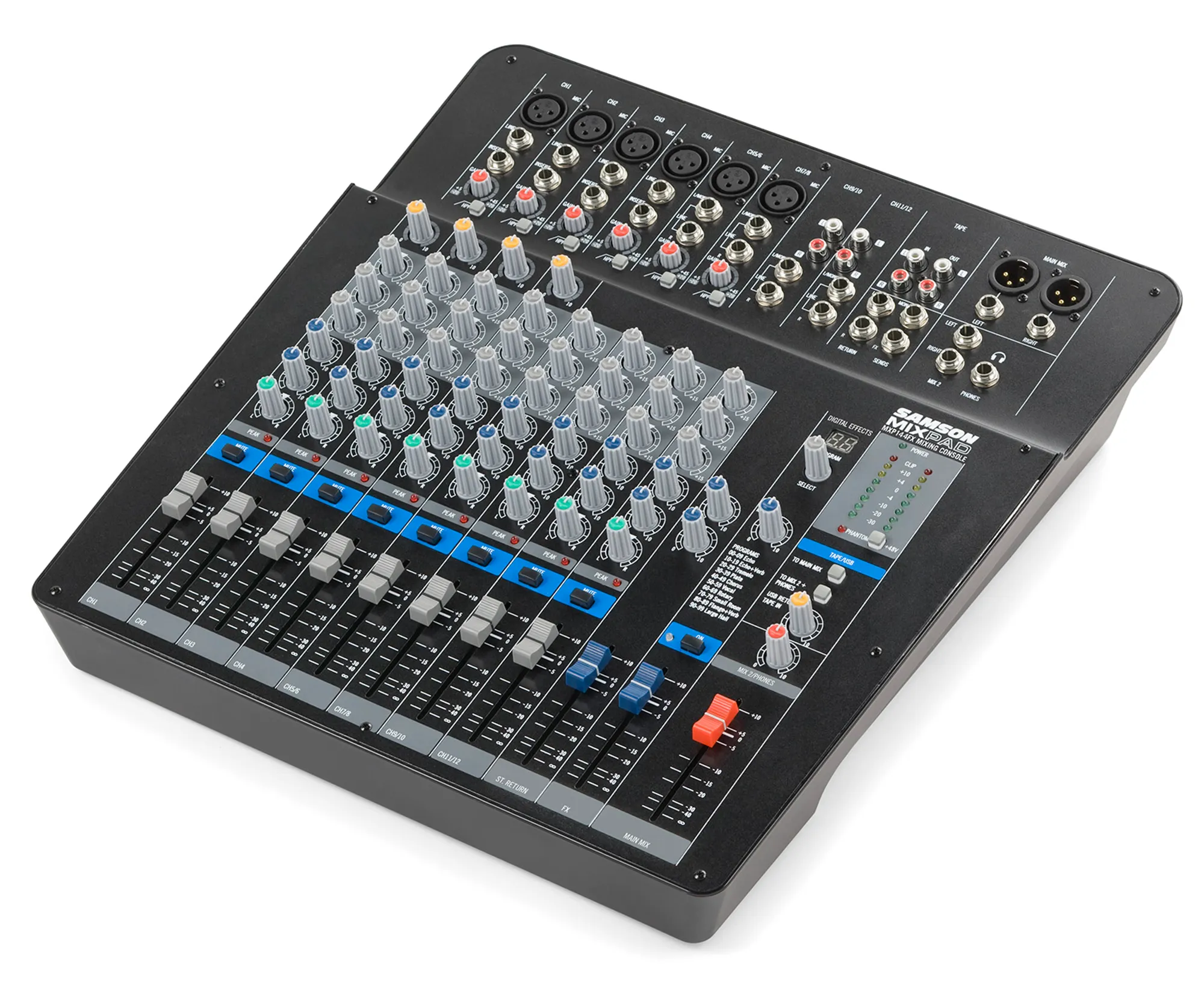 Samson MixPad MXP144FX 14-Channel Analog Stereo USB Mixer