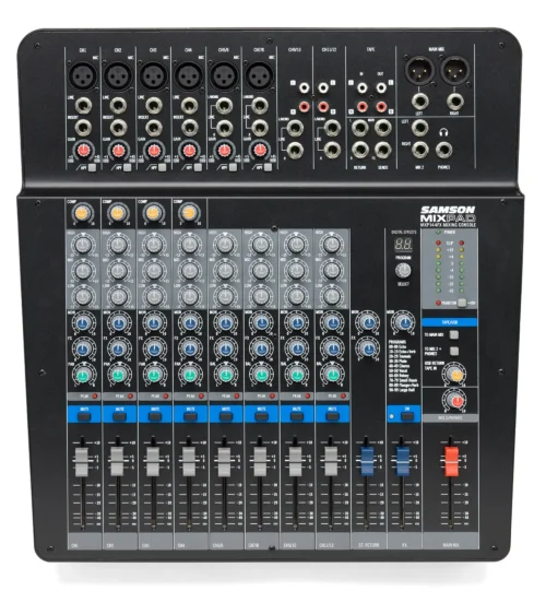 Samson MixPad MXP144FX 14-Channel Analog Stereo USB Mixer