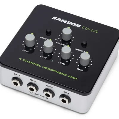 Samson QH4 4-Channel Mini Headphone Amplifier