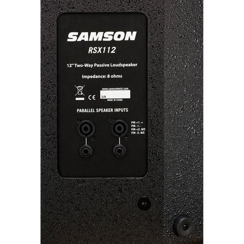 Samson RSX112 12 2-Way 400W Passive Loudspeaker