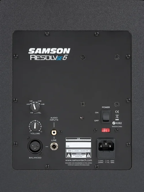 Samson Resolv SE6 6 2-Way Active Studio Reference Monitor