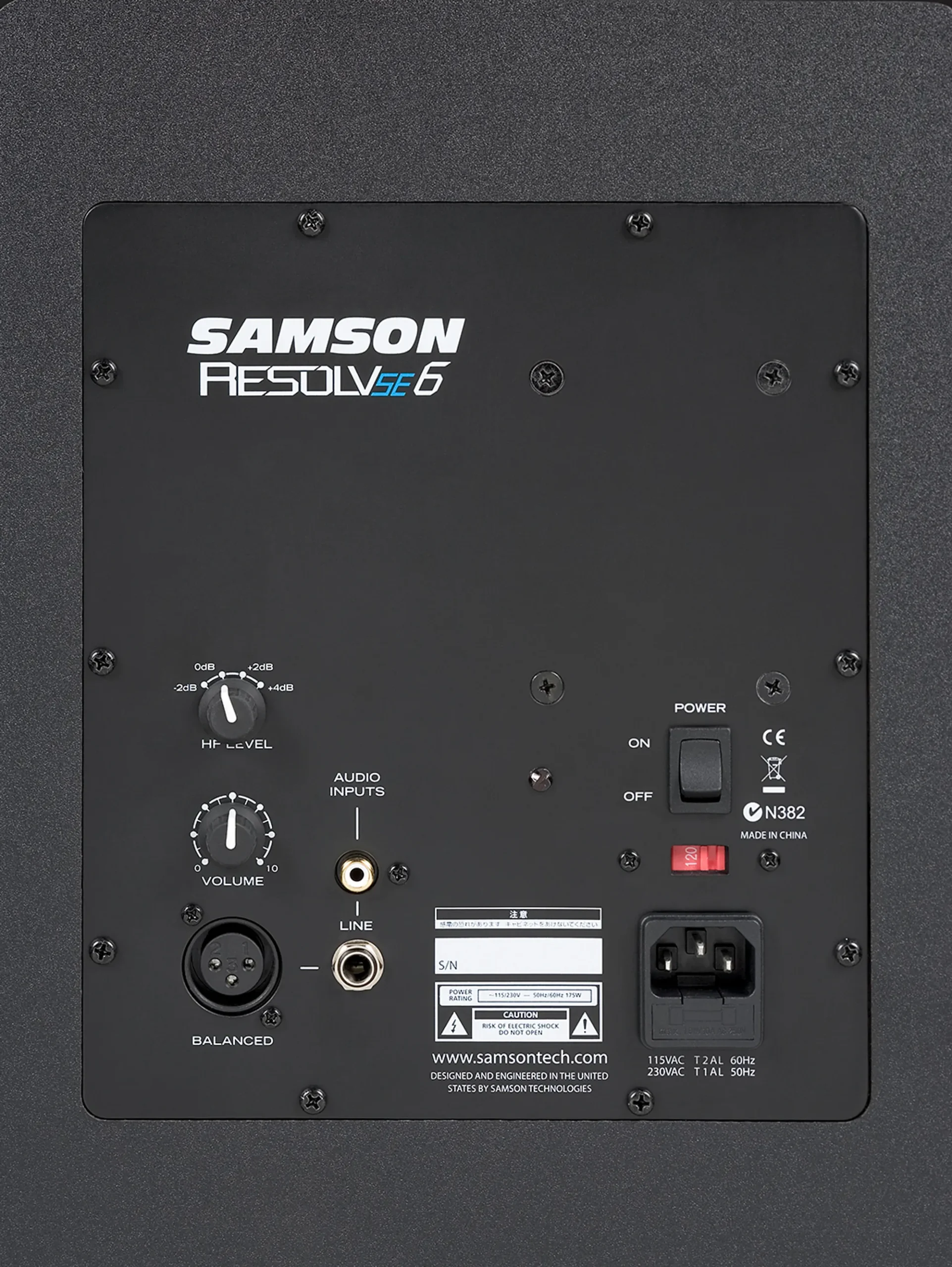 Samson Resolv SE6 6 2-Way Active Studio Reference Monitor