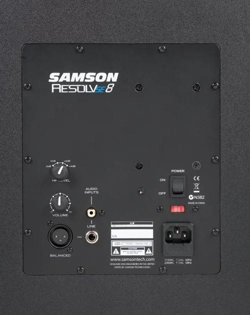 Samson Resolv SE8 8 2-Way Active Studio Reference Monitor