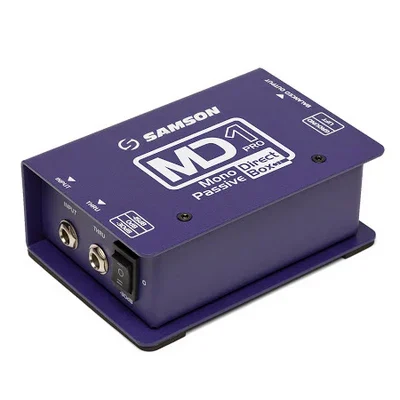 Samson S-Max MD1Pro - Mono Passive Direct Box