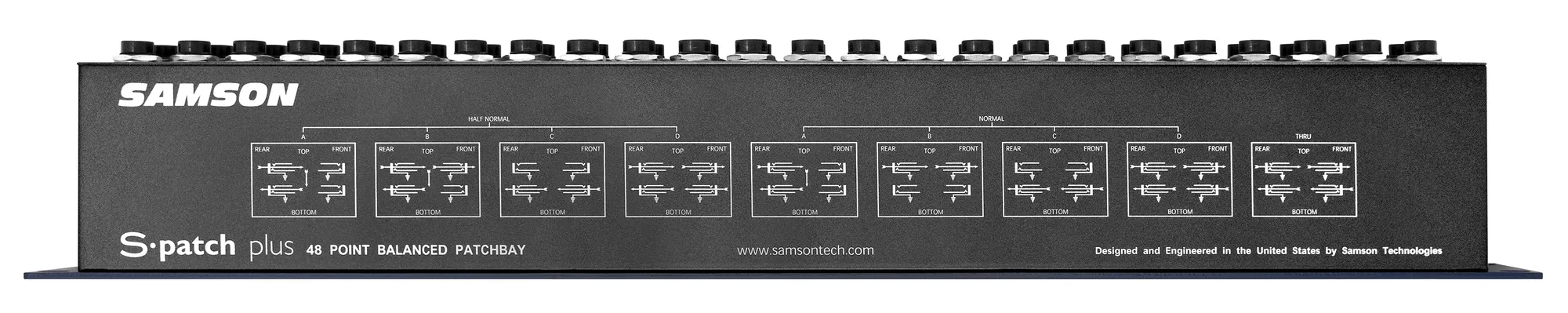Samson S-PATCH PLUS - 48 Point Patch Bay