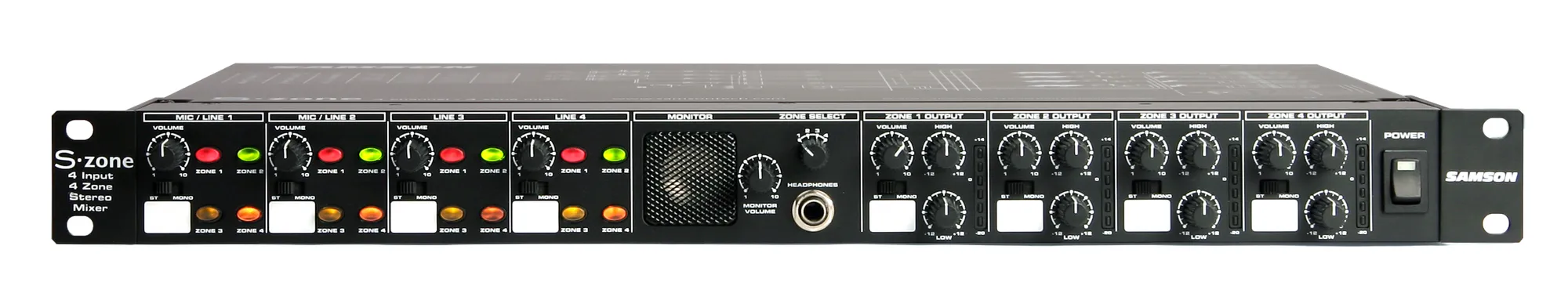 Samson S-ZONE - Multi-Zone Stereo Mixer