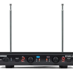 Samson Stage 212 Frequency-Agile VHF Wireless System (2 x Q6 HH)