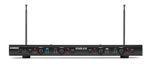 Samson Stage 412 Quad-Channel Handheld VHF Wireless System, Frequency Selectable