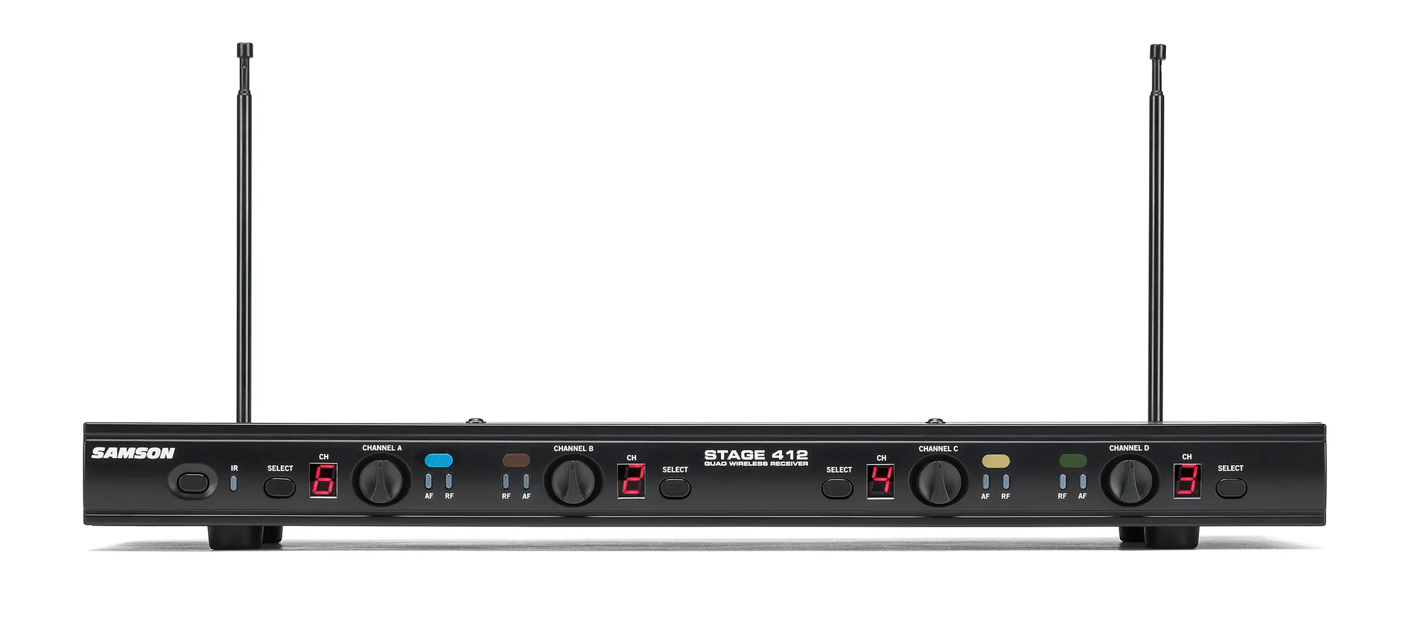 Samson-Stage-412-Quad-Channel-Handheld-VHF-Wireless-System-Frequency-Selectable-2.webp Samson Stage 412 Quad-Channel Handheld VHF Wireless System, Frequency Selectable