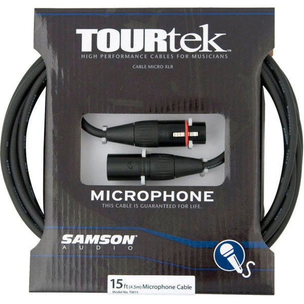 Samson TOURTEK TM15 - 15' Mic Cable (4.5m)