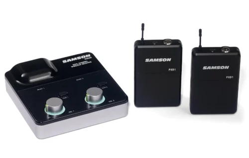 Samson XPD2m Presentation Dual-Channel Digital Wireless System with LM8 & DE5