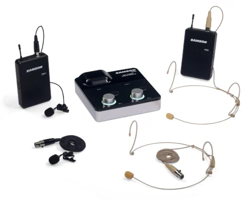 Samson XPD2m Presentation Dual-Channel Digital Wireless System with LM8 & DE5