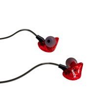 Icon SCAN 7 In-Ear High Resolution Earphones - Red