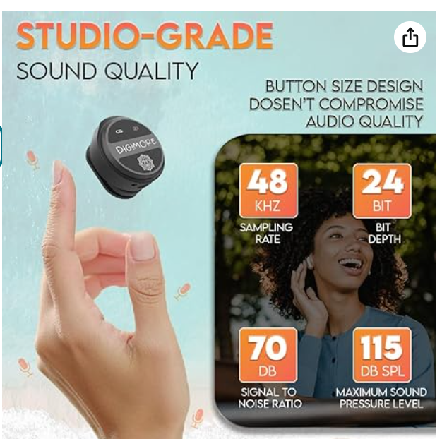 DIGIMORE D-460 Wireless Collar Mic
