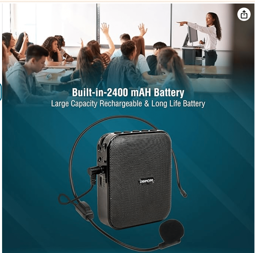 Digimore D-1210 Bluetooth Voice Amplifier 10W Portable PA System