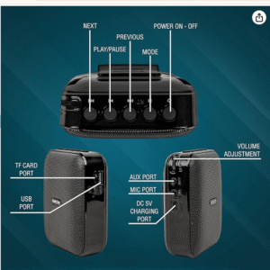 Digimore D-1210 Bluetooth Voice Amplifier 10W Portable PA System