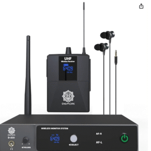 Digimore D-800 UHF Wireless In-Ear Monitor System