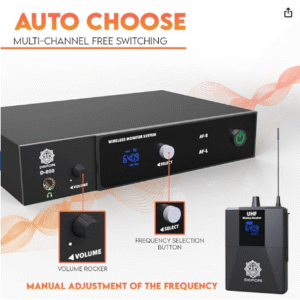 Digimore D-800 UHF Wireless In-Ear Monitor System