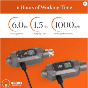 Digimore D-730 Pro Wireless XLR Mic Transmitter & Receiver