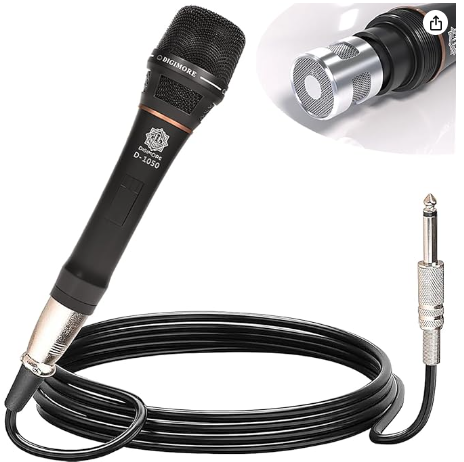 Digimore D-1050 Vocal Dynamic Microphone with XLR Cable