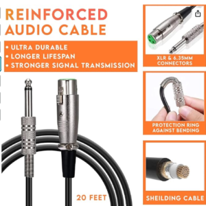 Digimore D 1050 Vocal Dynamic Microphone with XLR Cable