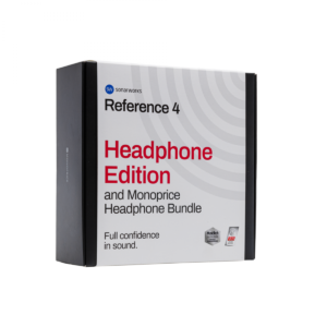 Sonarworks Reference 4 Headphone Edition and Monoprice Hi-Fi DJ Headphone Bundle SW4HMBEDU