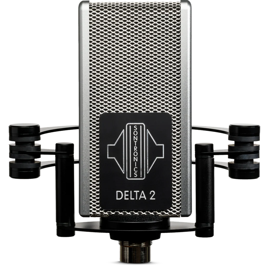 Sontronics DELTA 2 Phantom-powered ribbon mic for guitar amps + brass