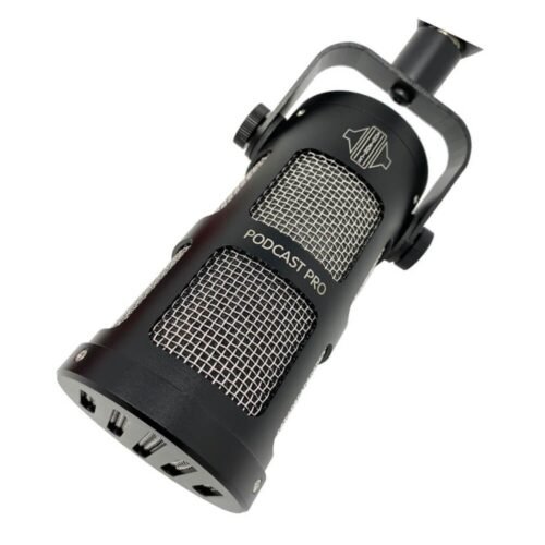 Sontronics Podcast Pro Dynamic Podcast, Streaming, Broadcast & Gaming Microphone – Black