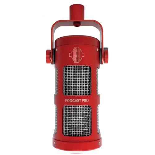 Sontronics Podcast Pro Dynamic Podcast, Streaming, Broadcast & Gaming Microphone – Red Sontronics Podcast Pro Dynamic Podcast, Streaming, Broadcast & Gaming Microphone – Red
