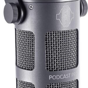 Sontronics Podcast Pro - Dynamic Podcast / Streaming / Broadcast / Gaming Microphone - Grey