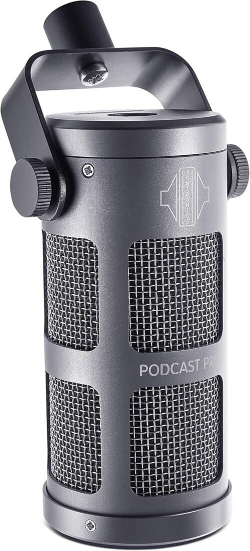 Sontronics Podcast Pro Dynamic Podcast, Streaming, Broadcast & Gaming Microphone – Grey