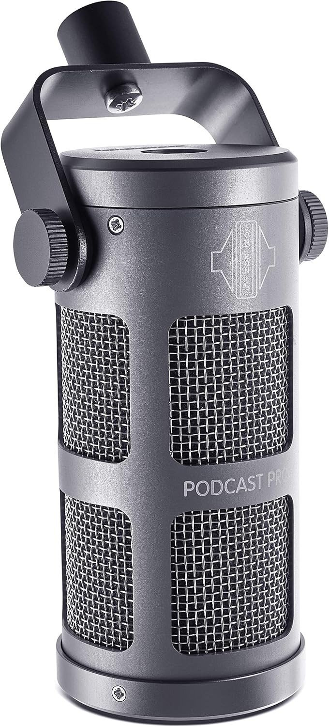 Sontronics Podcast Pro - Dynamic Podcast / Streaming / Broadcast / Gaming Microphone - Grey