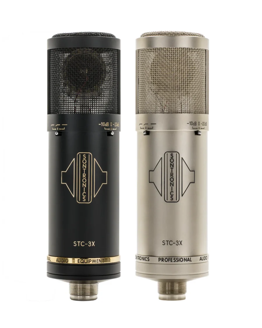 Sontronics STC-3X Pack - Versatile Microphone Bundle - Silver