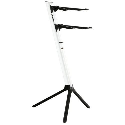 Stay Music 1100/02 Slim Keyboard Stands - White