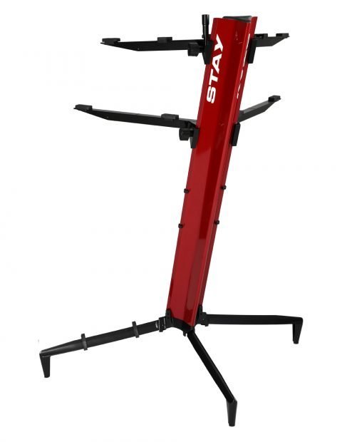 Stay Music 1300/02 Keyboard Torre Stand - Red