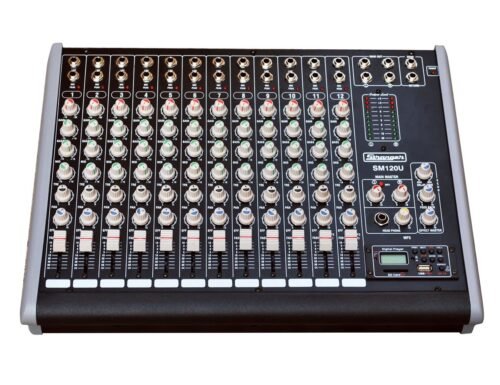 Stranger SM120U 12 Channel Audio Mixer with USB & Recording system